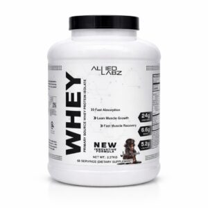 Whey Protein Isolate 2.27kg – 24g Protein | Fast Absorption | Muscle Growth & Recovery