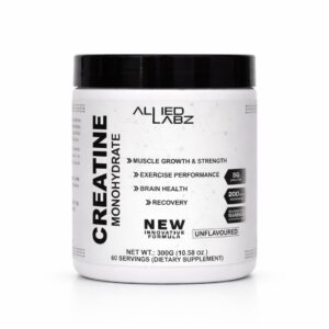 Creatine Monohydrate Powder 300g | 5g Creatine for Strength, Muscle Growth & Performance Boost
